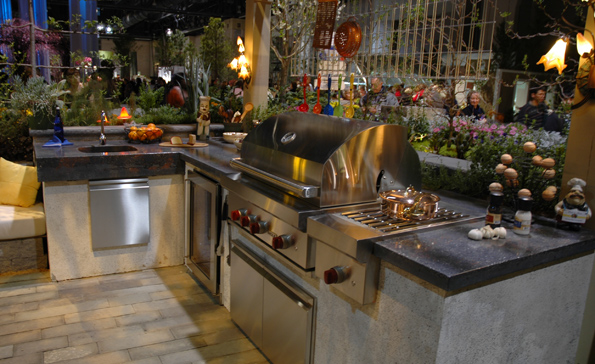 Philadelphia Flower Show 2011 Concrete Countertop