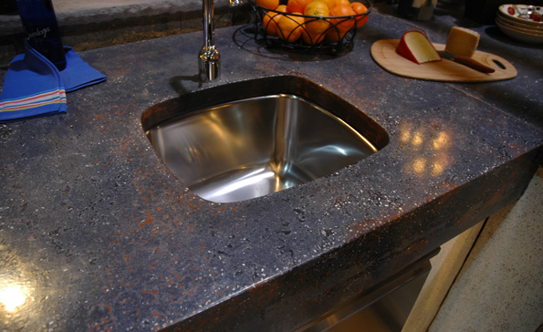 Philadelphia Flower Show 2011 Concrete Countertop