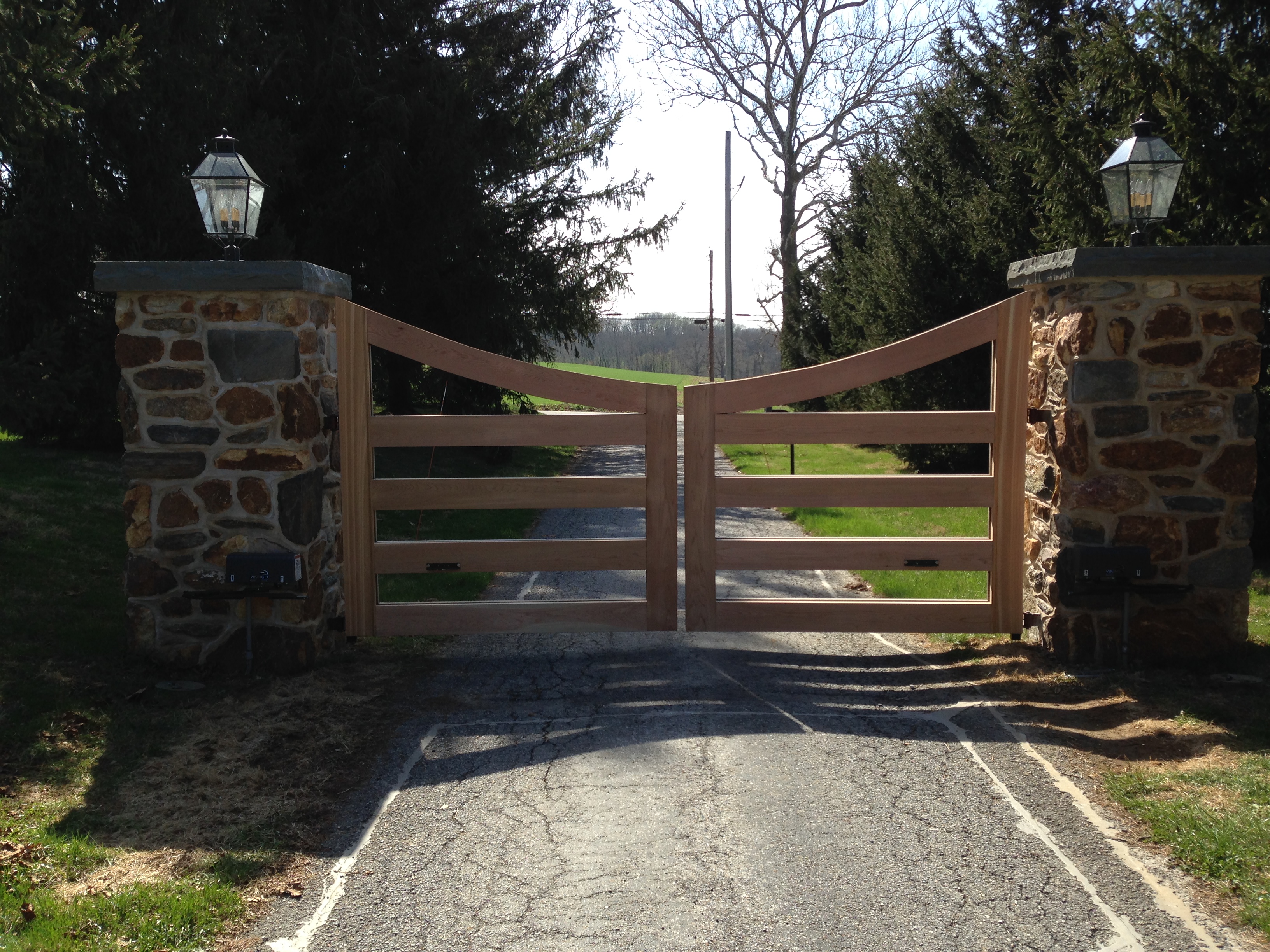 Ranch entry gate