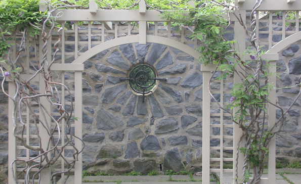Arbor for Wisteria Vines