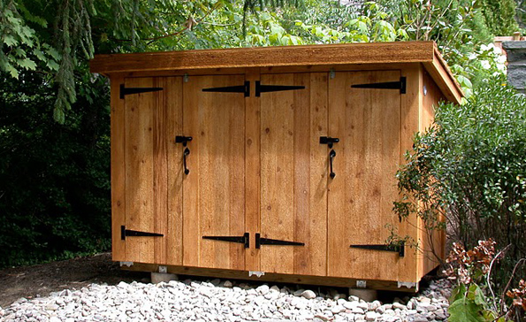Cedar Storage Shed