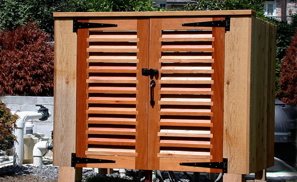Pool Mechanical Shed